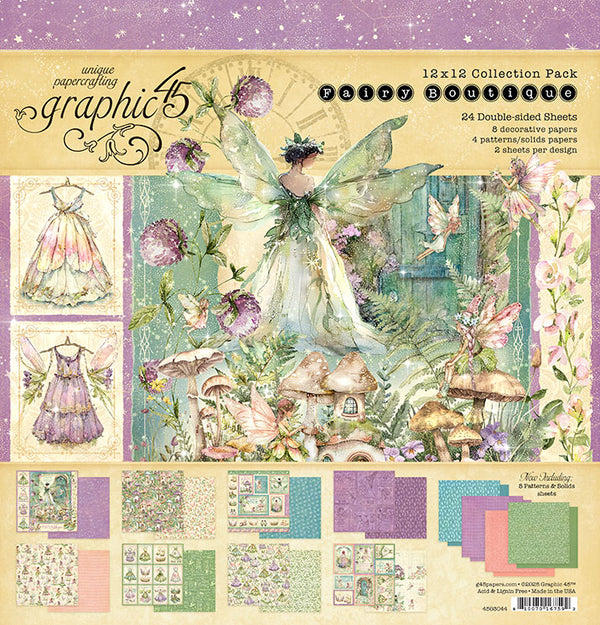 {coming soon!} Fairy Boutique 12×12 Collection Pack