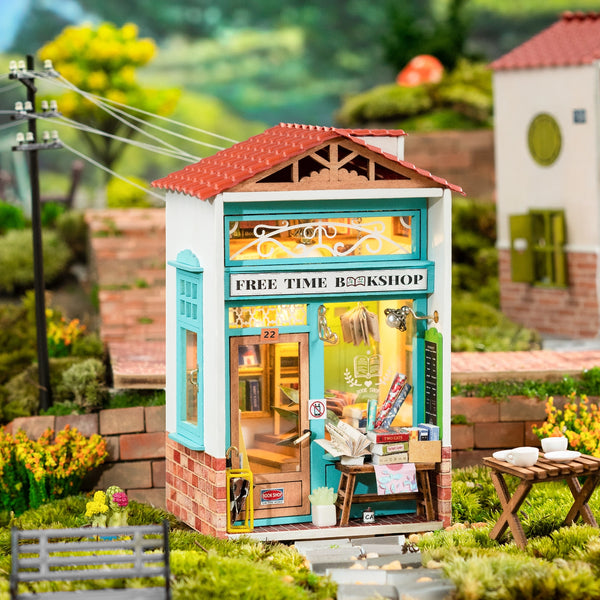 Kit de diorama DIY pour librairie de temps libre