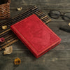 Red Antiqued Vegan Leather Journal