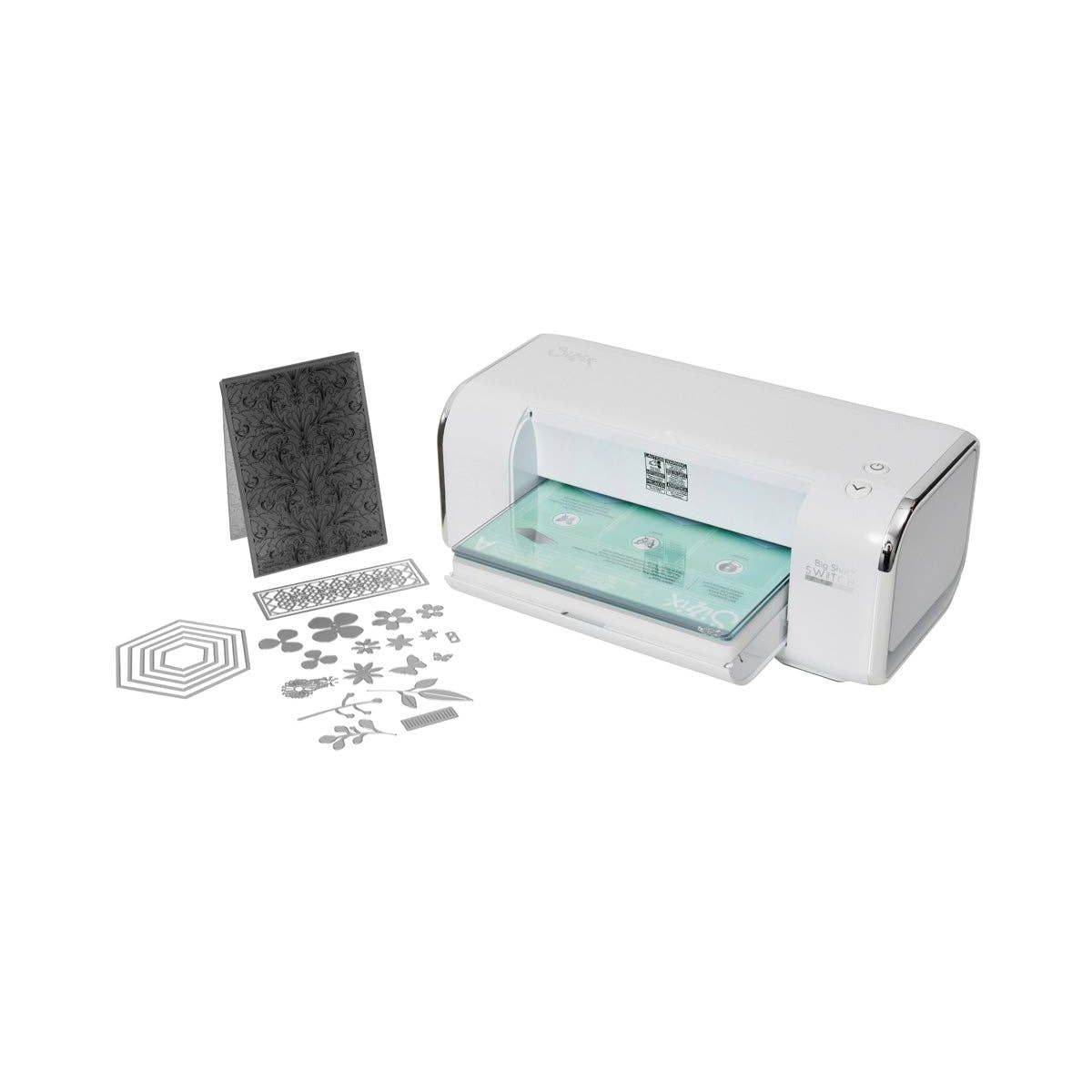 White Big Shot Switch Plus Machine + Starter Kit
