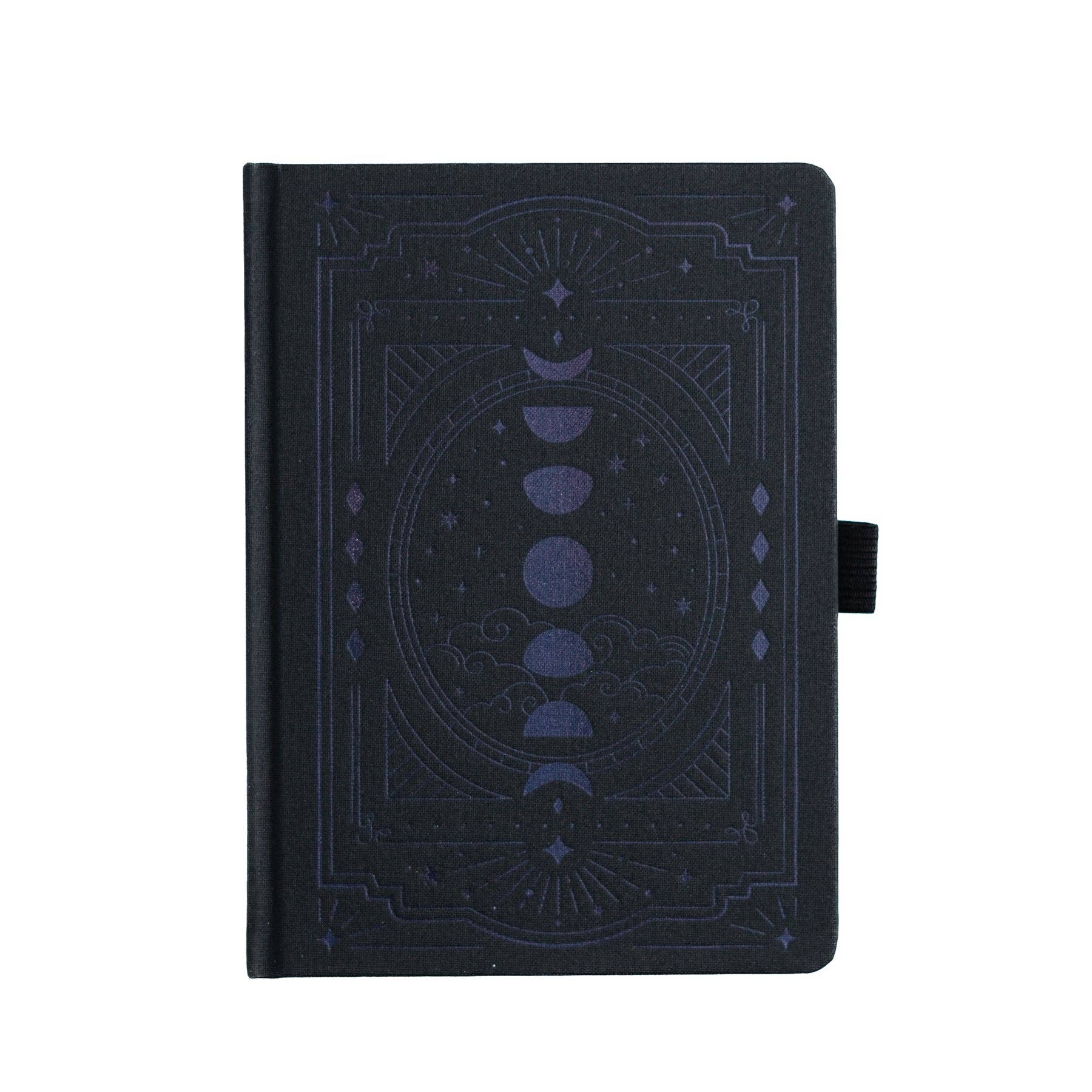 Black on Black Wonderstruck B6 Dot Grid Journal
