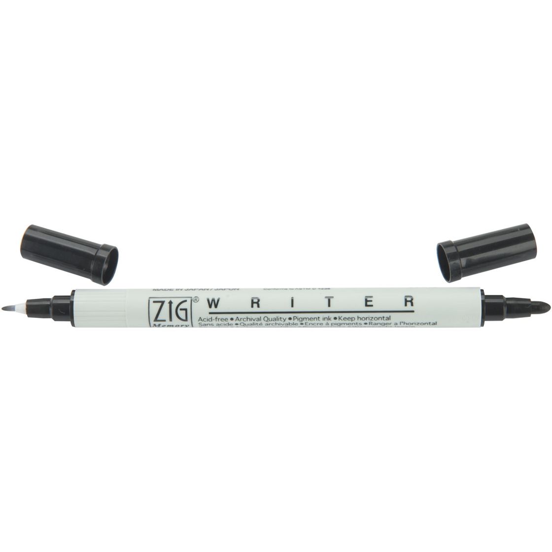 Pure Black Zig Memory System Writer Dual-Tip Marker