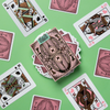 Pink Lepidopterist Playing Cards