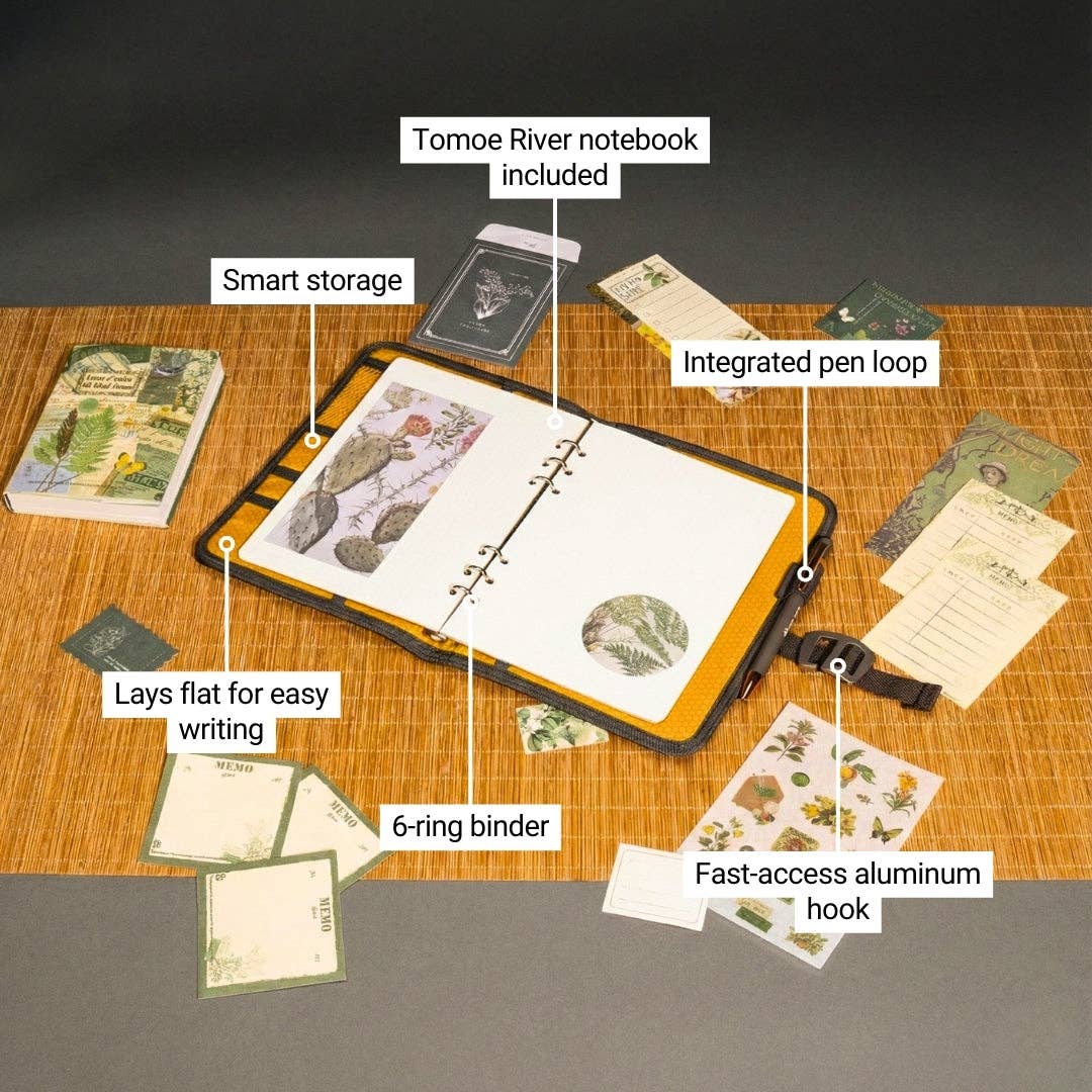 Field Binder 6-Ring A5 Travel Journal