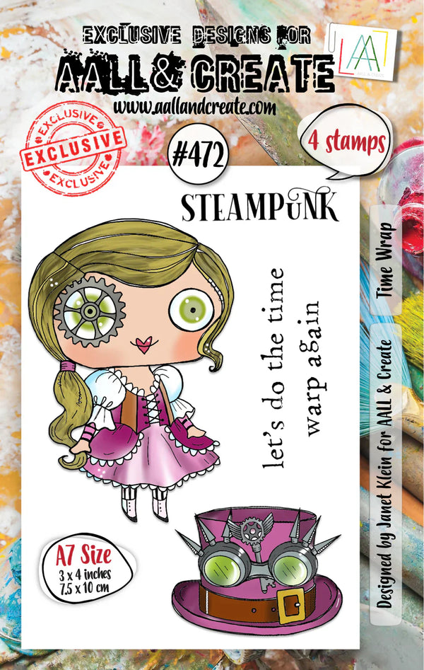 Time Warp A7 Stamp Set No. 472