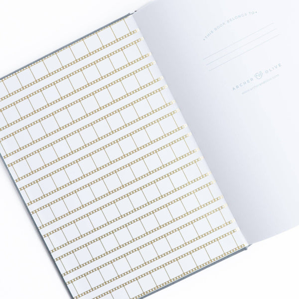 Vintage Camera Dot Grid Notebook