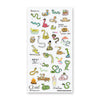 Delightful Danger Noodles Sticker Sheet | @teabag.cartoon