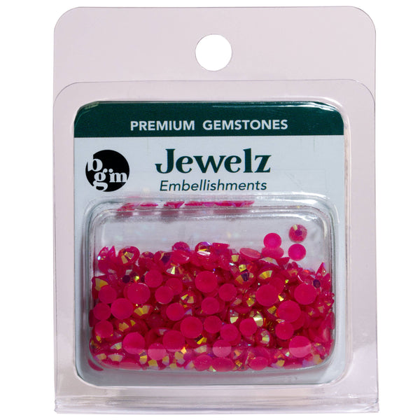 Fuschia AB Jewelz Shaker Elements