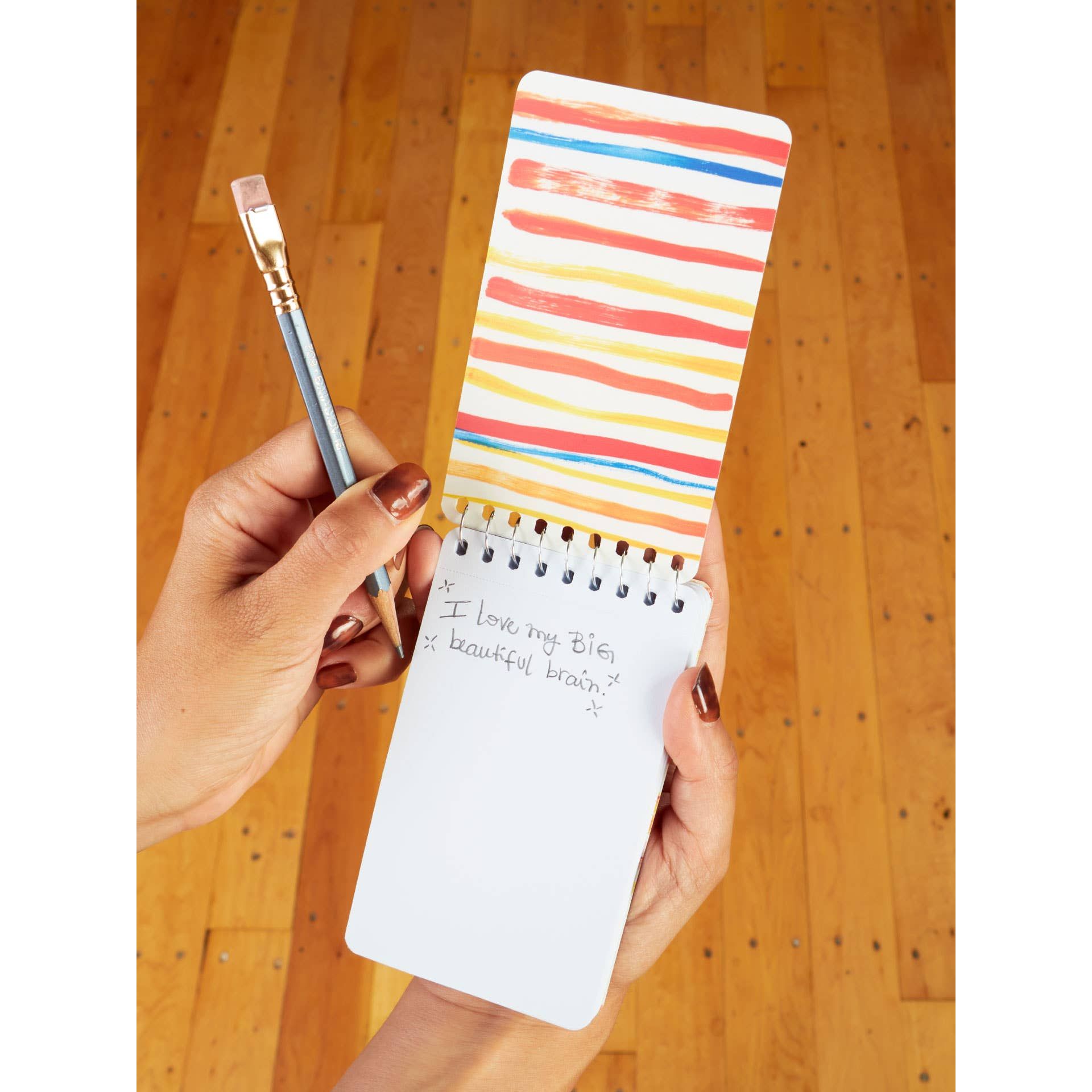 Busy Day Spiral Pocket Notepad