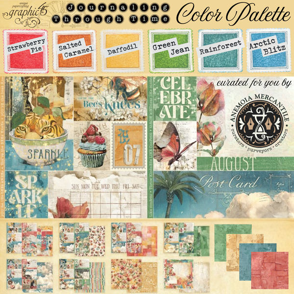 Journaling Through Time Washi Tape Set {preorder}