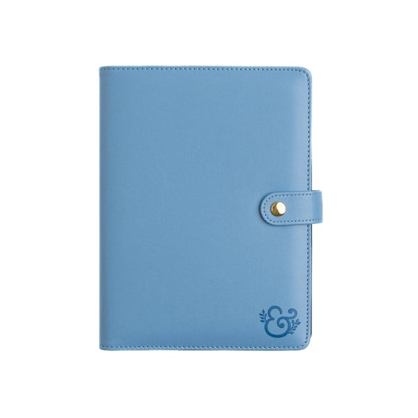 Light Blue Sticker Keeper Binder