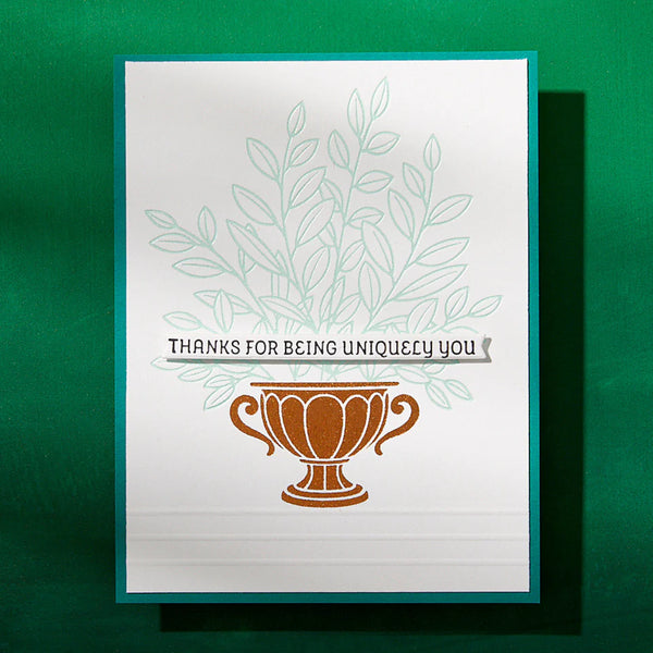 Uniquely You Press Plate + Die + Stencil Set | Betterpress Society Exclusive {January 2025}
