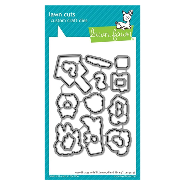 Little Woodland Library Stamp / Die