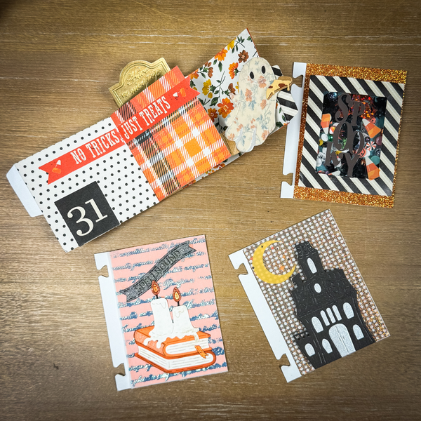 {past event} 09/27: Craftoween "Pizza Ghost" ATCs w/ Jess {sold out}