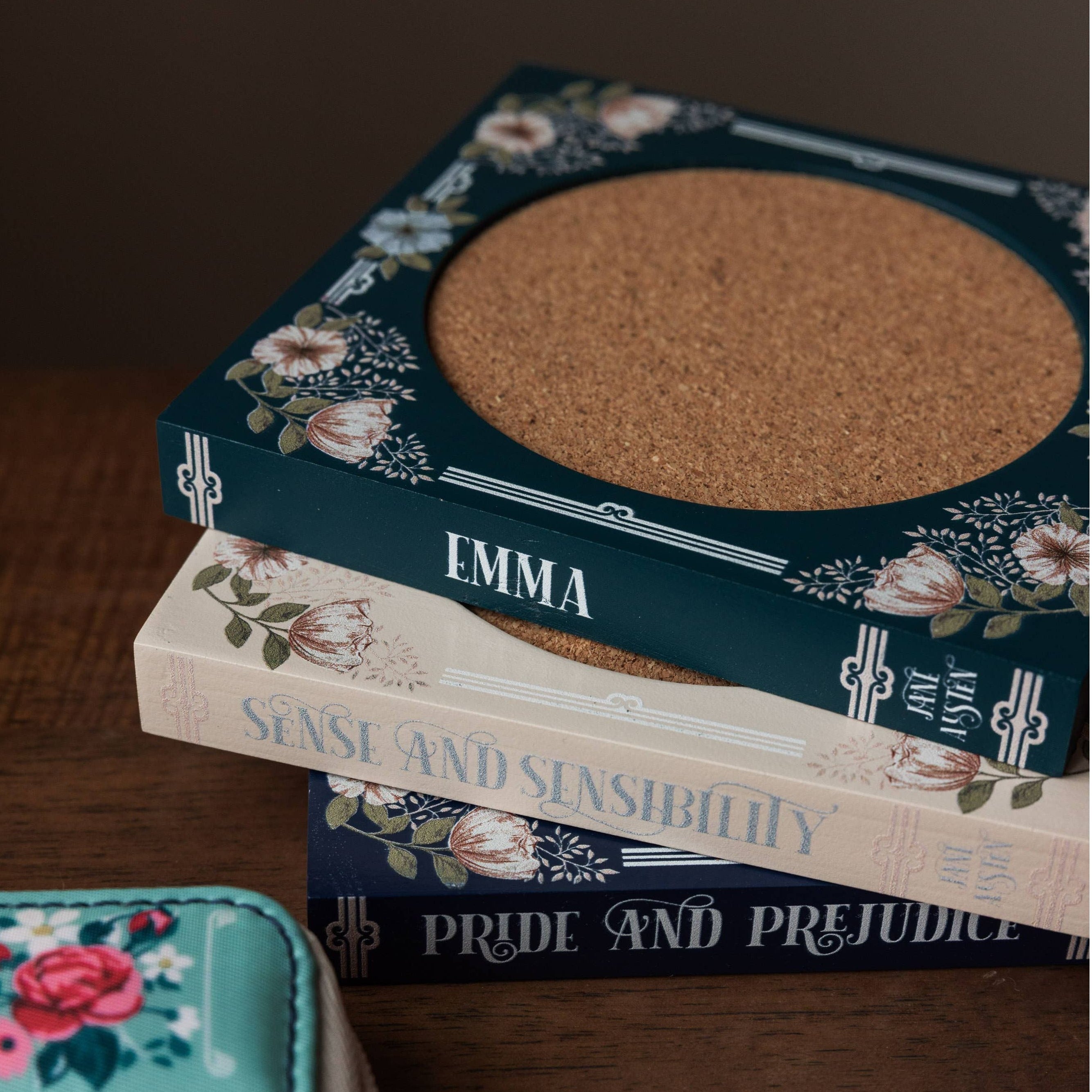Jane Austen Book Coaster Set