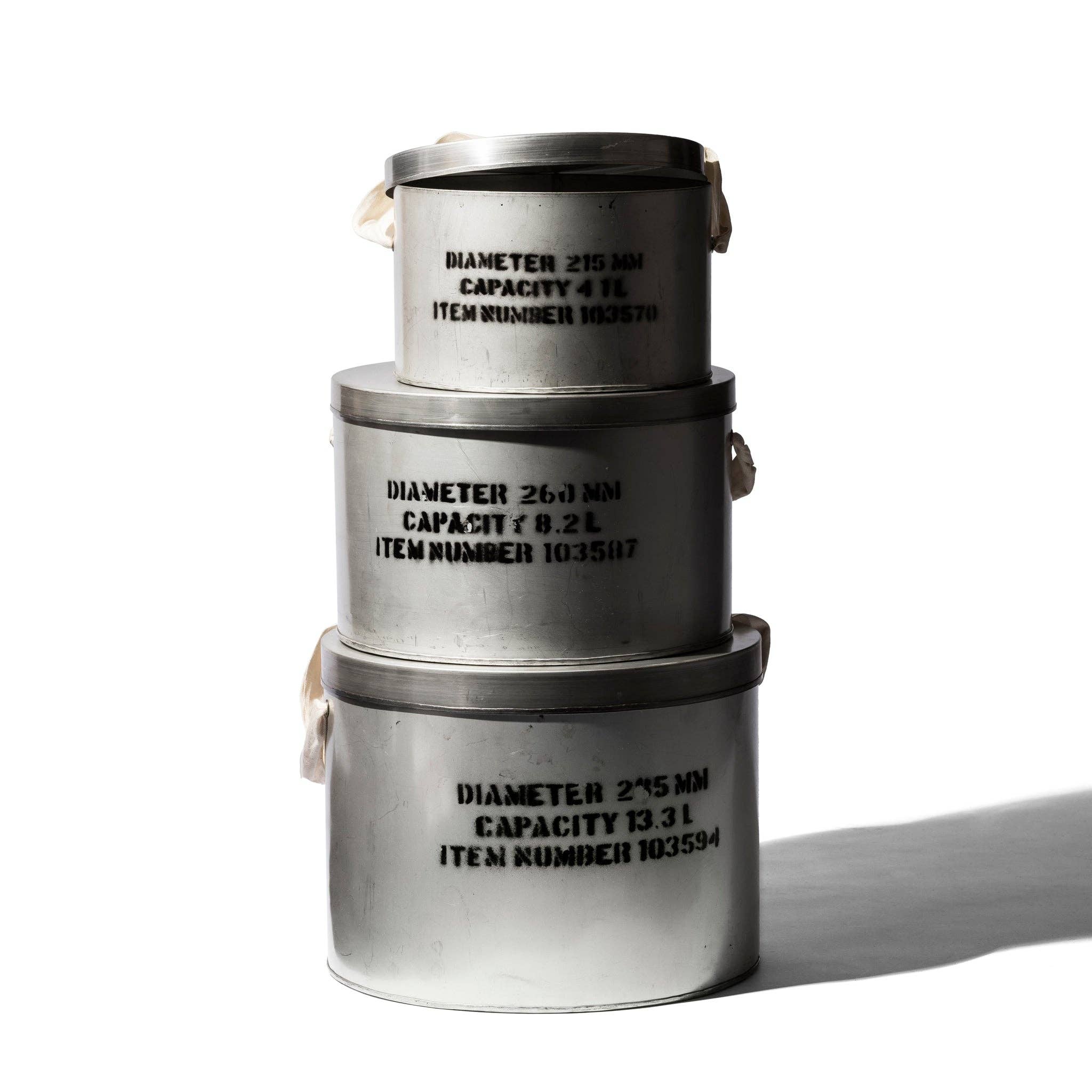 Steel Hat Box Set