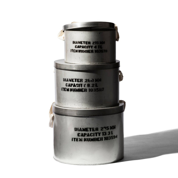 Steel Hat Box Set