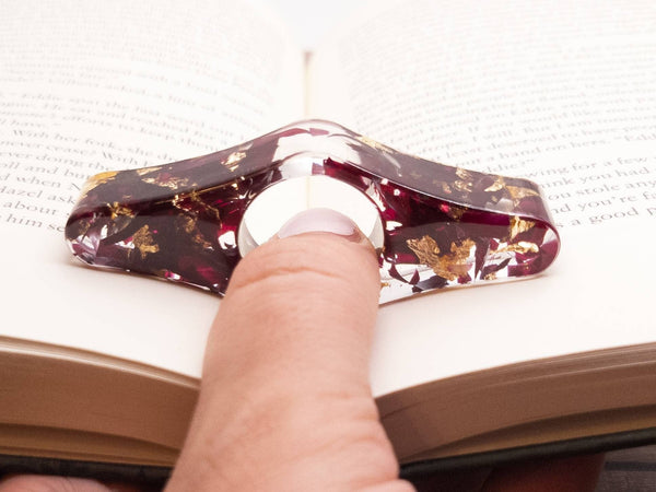 Rose & Gold Book Holder/Page Spreader