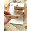 Scroll Banner Rubber Stamp