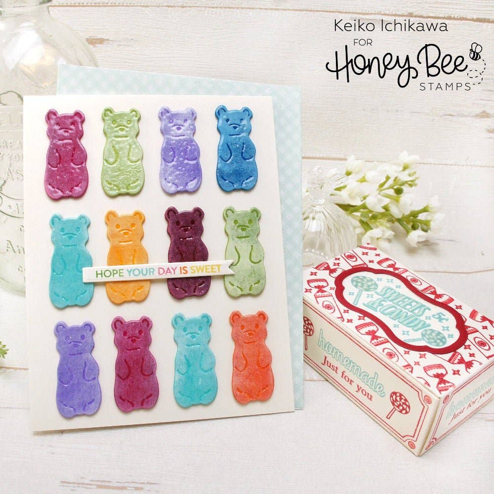 Fall Treats 6x8 Clear Stamp Set Vintage Gift Card Box Add-On {Retired}