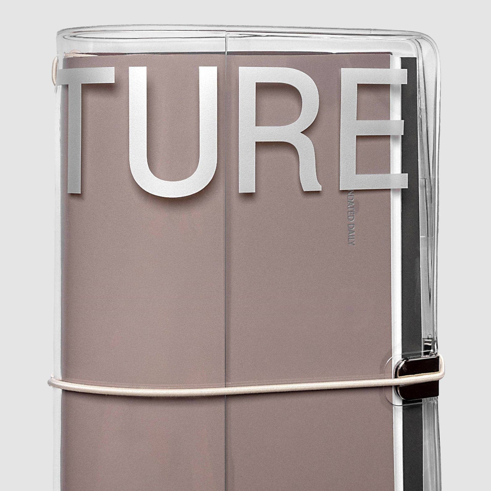 {coming soon!} Aperture Clear Vinyl Travel Notebook Cover