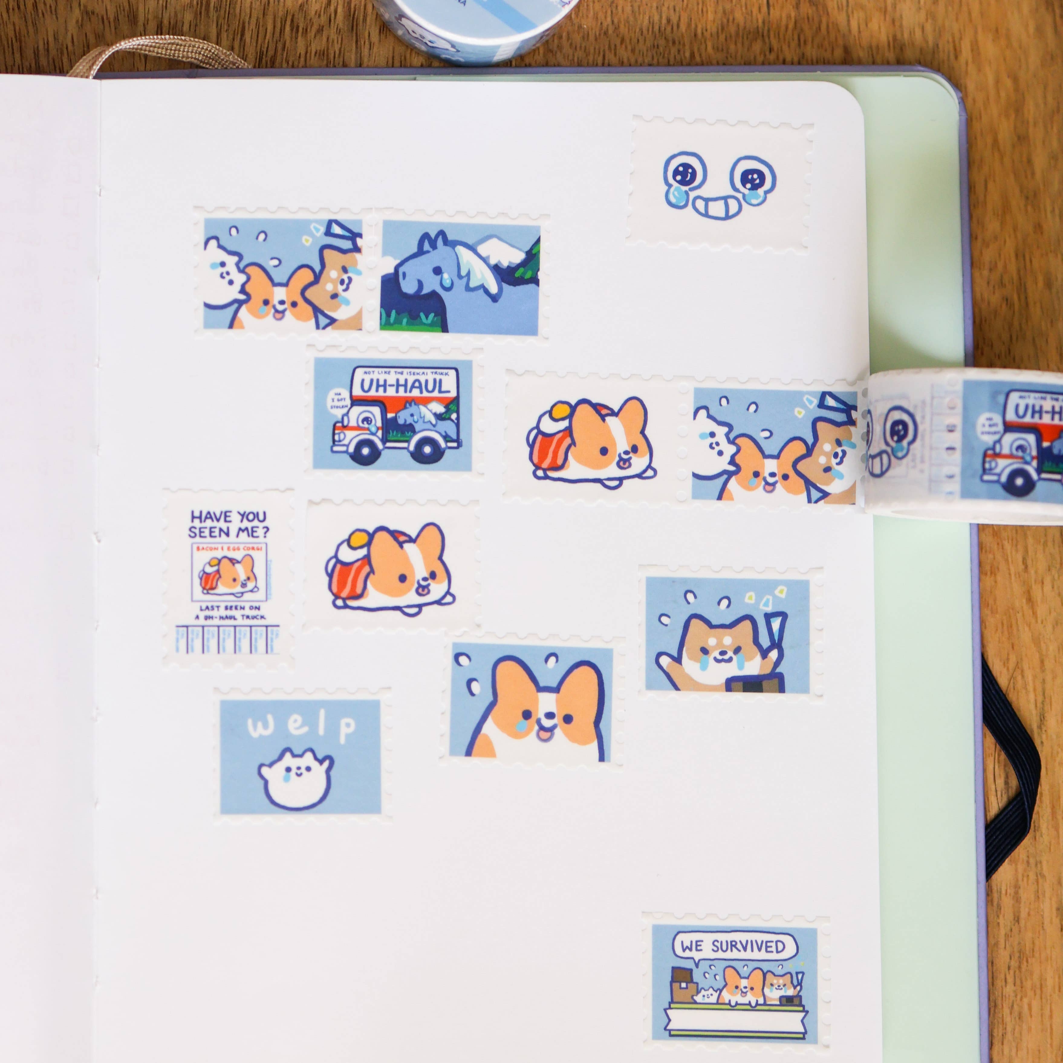Stolen Truck Stamp Washi Tape