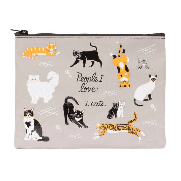 People I Love: Cats Zipper Pouch