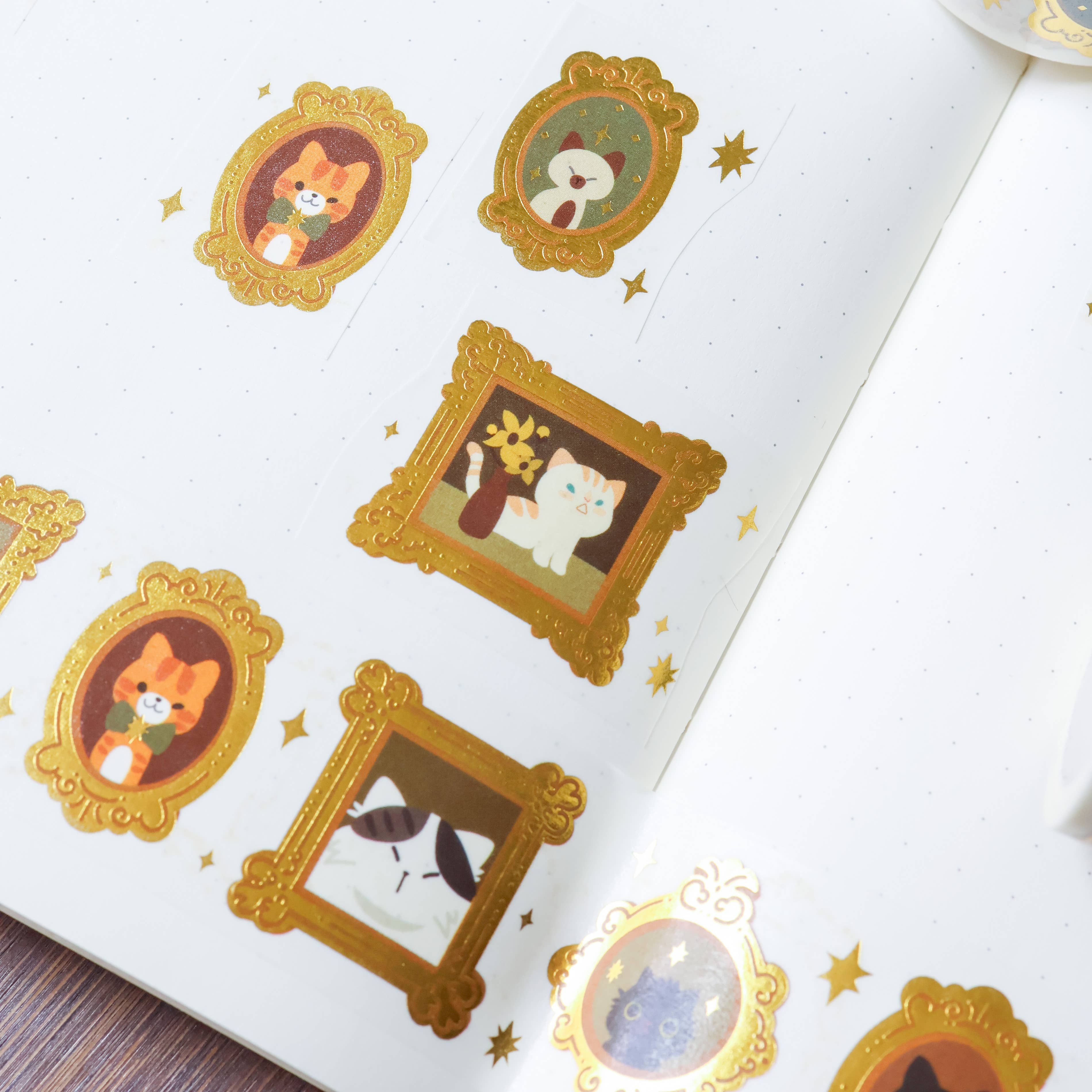 Grand Meowster Gallery 30mm Foiled Washi Tape