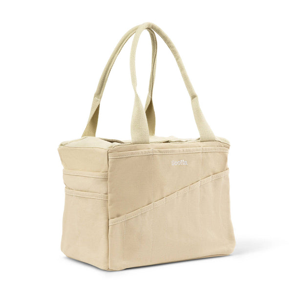 Boho Beige 30-Pocket Stationery/Artist Tote