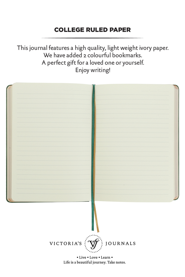 Navy Vintage Style Diary Vegan Leather (Navy)