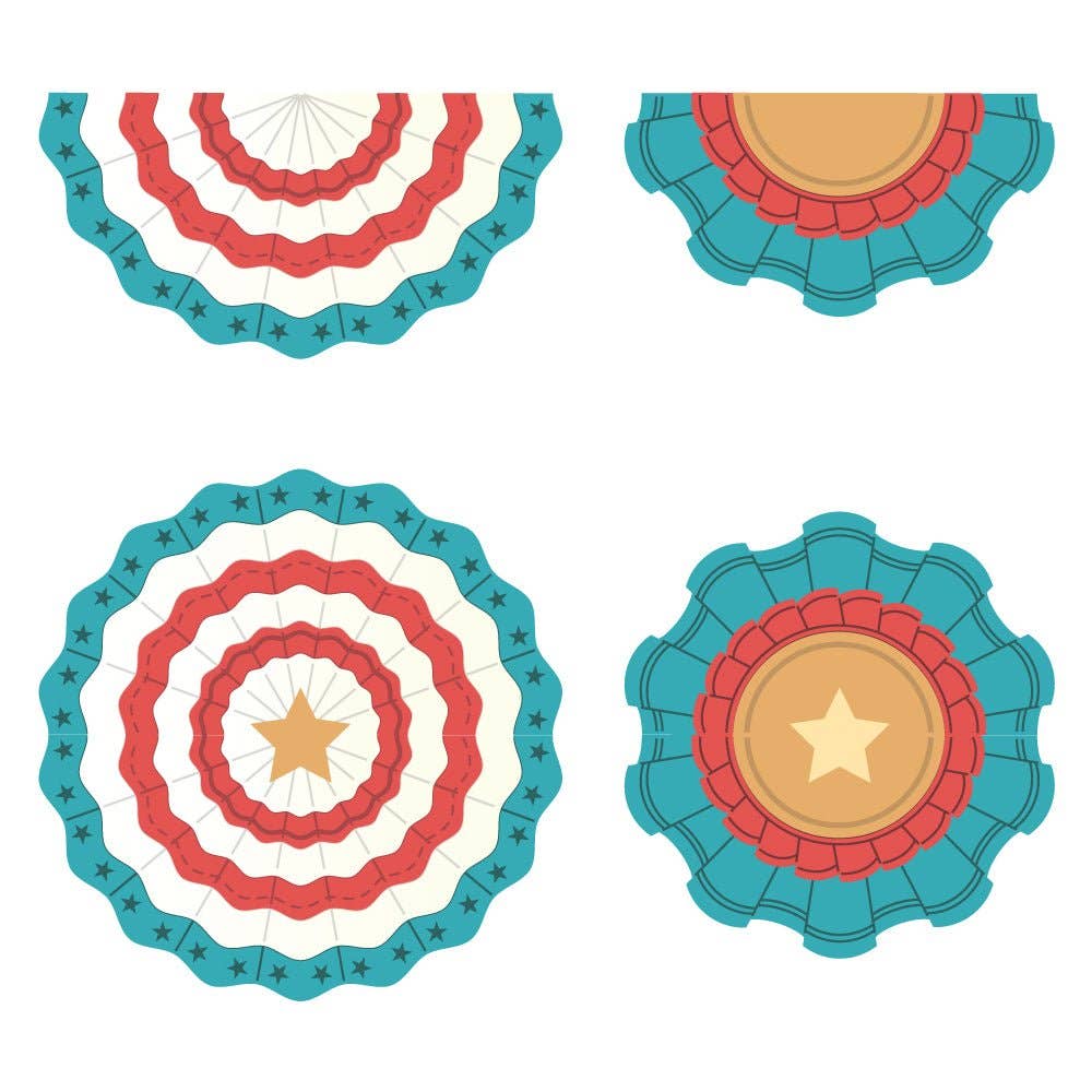 Bunting Lovely Layers Die Set