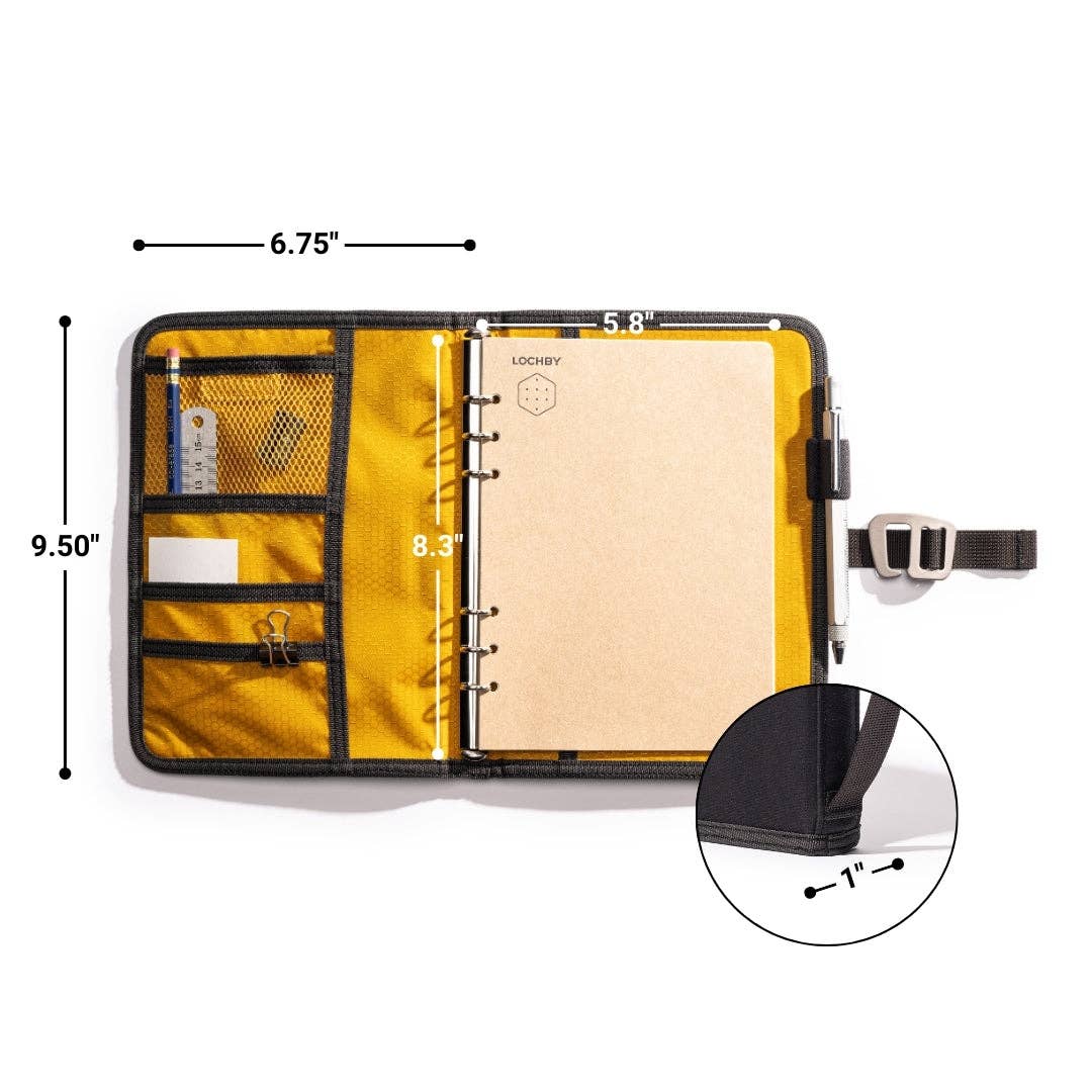 Field Binder 6-Ring A5 Travel Journal