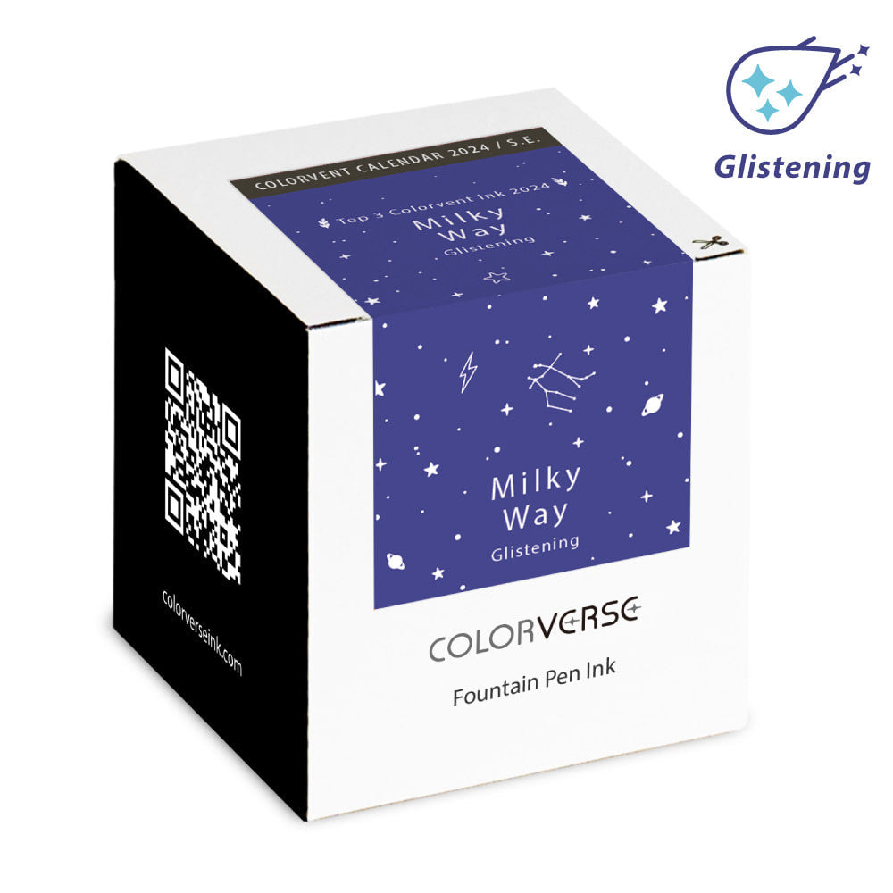 Milky Way Glistening 65mL Fountain Pen Ink