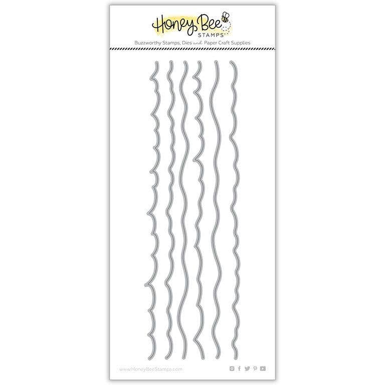 Makin' Waves Long Border Die Set: Water, Waves, Clouds, Hills and More! {Retired}