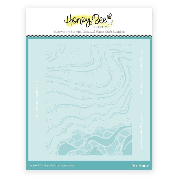 Beach Break 6x6 Coordinating Stencils