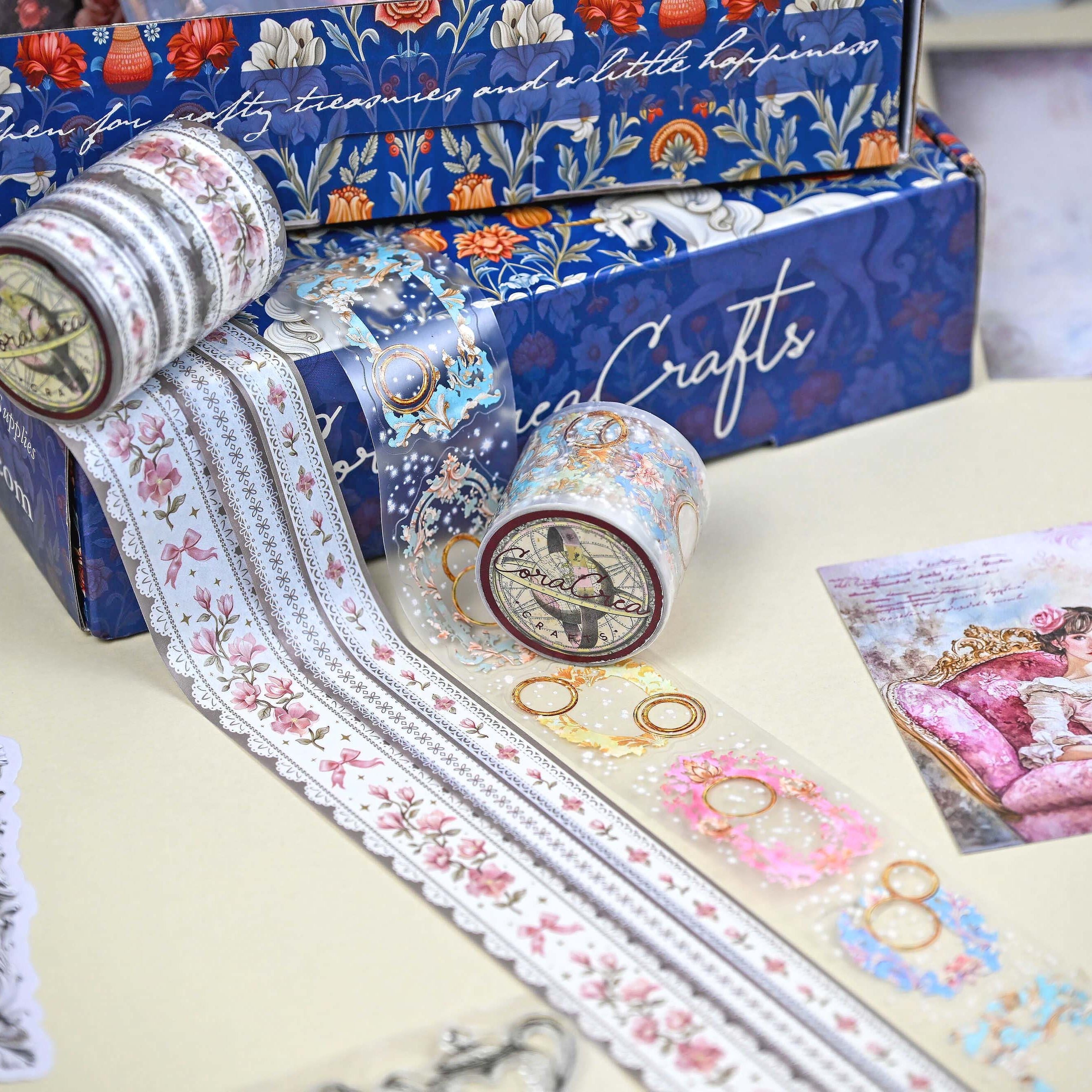 Coquette Craft & Stationery Box
