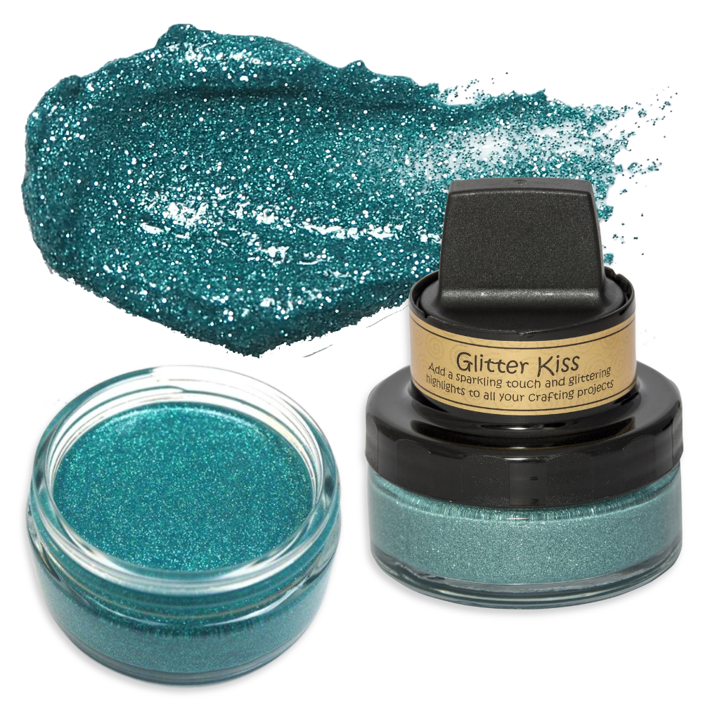 Ice Blue Glitter Kiss Texture Paste