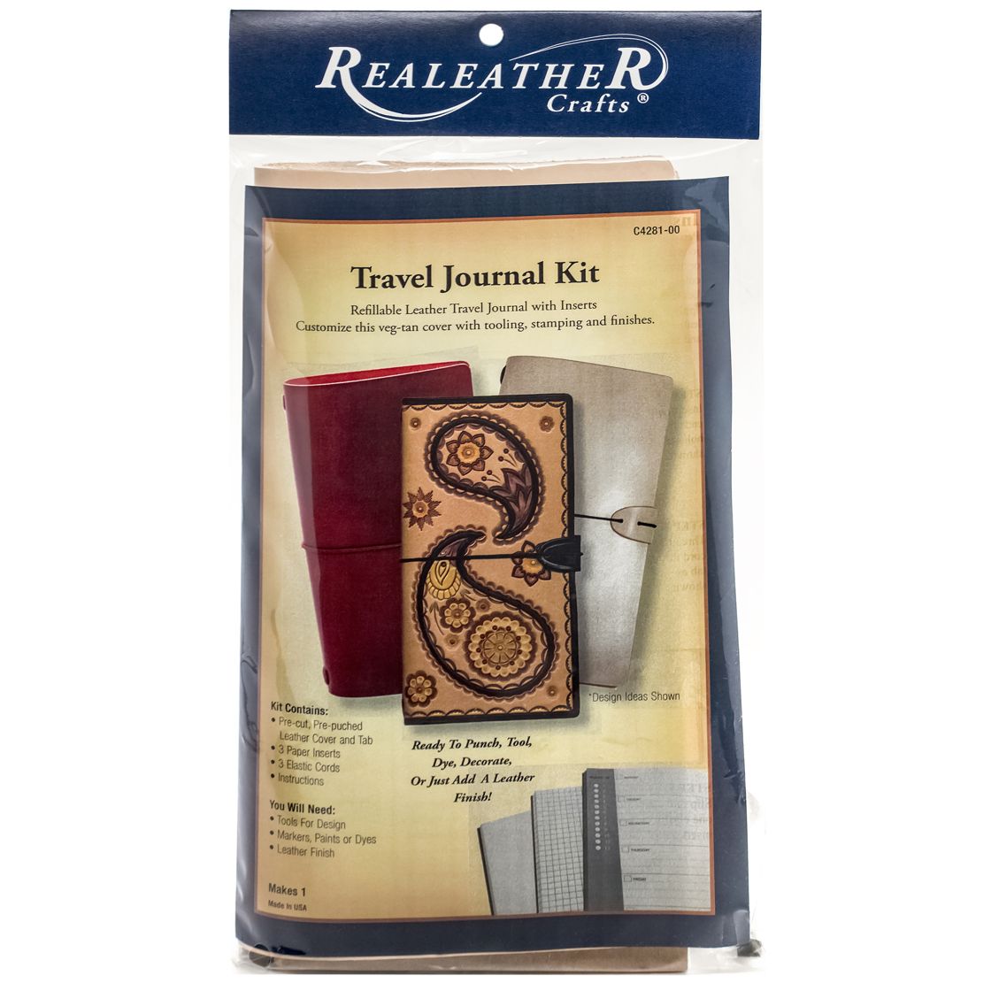 Travel Journal Leathercrafting Kit