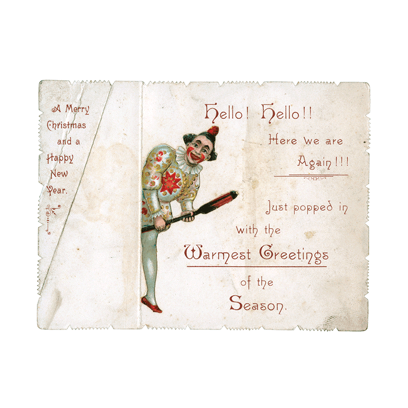 We Wish You a Crazy Christmas Postcard Book