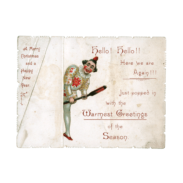 We Wish You a Crazy Christmas Postcard Book