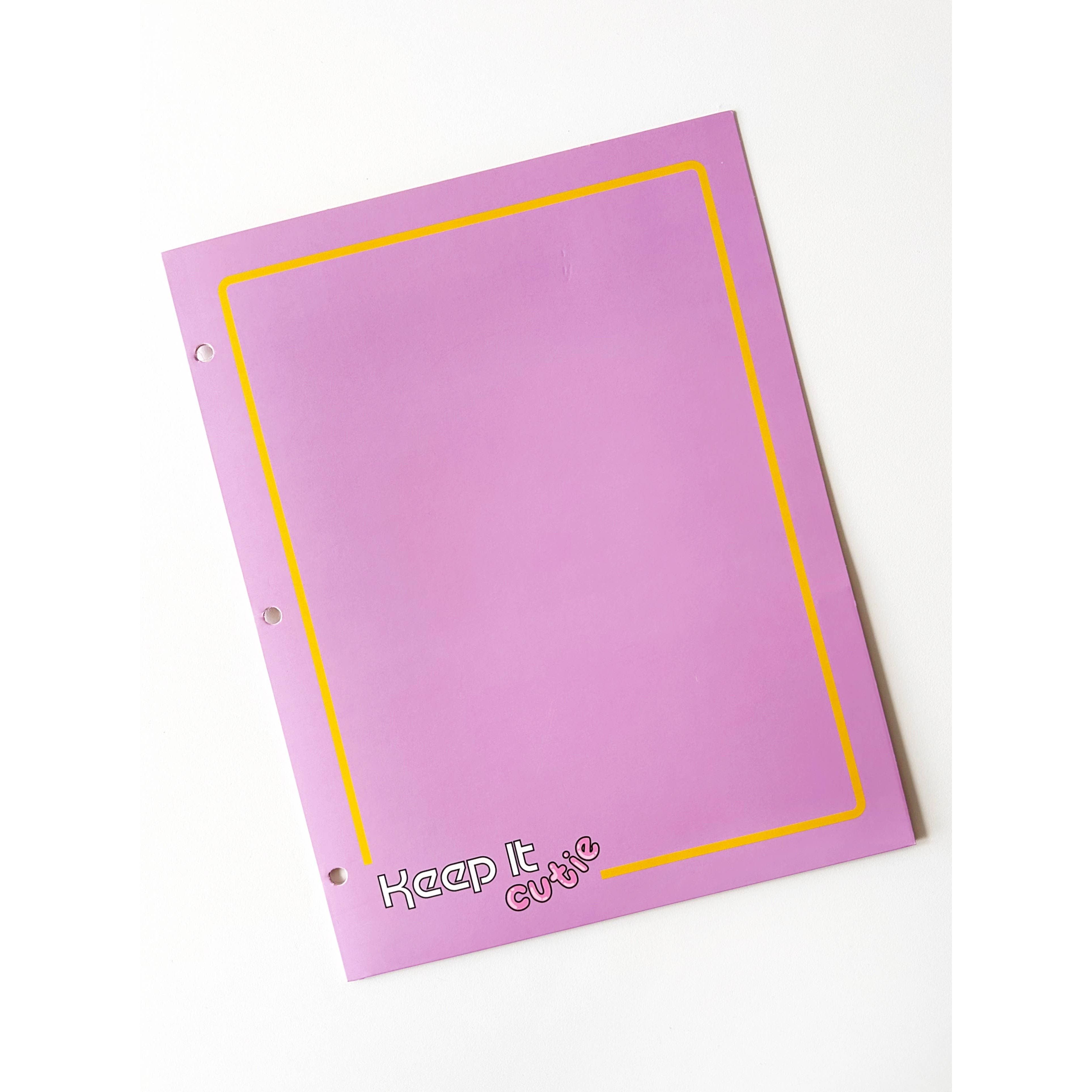 Pinstripe Collection Pocket Folders