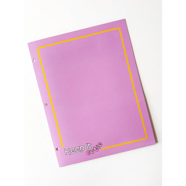 Pinstripe Collection Pocket Folders