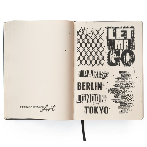 Let Me Go 4x6 Stamp Set | Bad Girls {clearance}