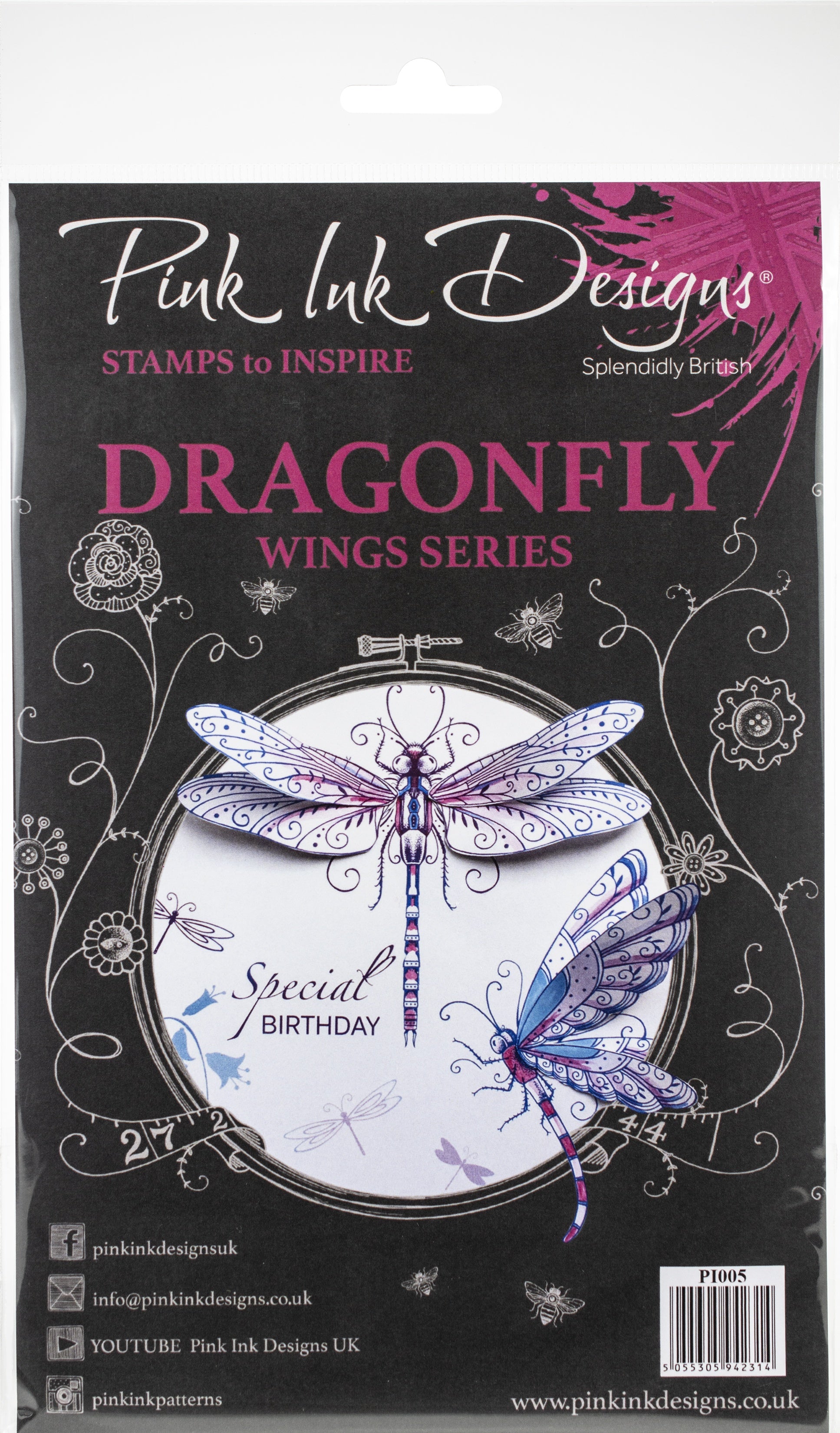 Dragonfly Clear Stamp Set