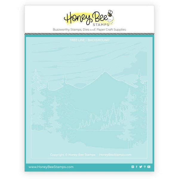 At The Lake 6x6 Layering Stencils