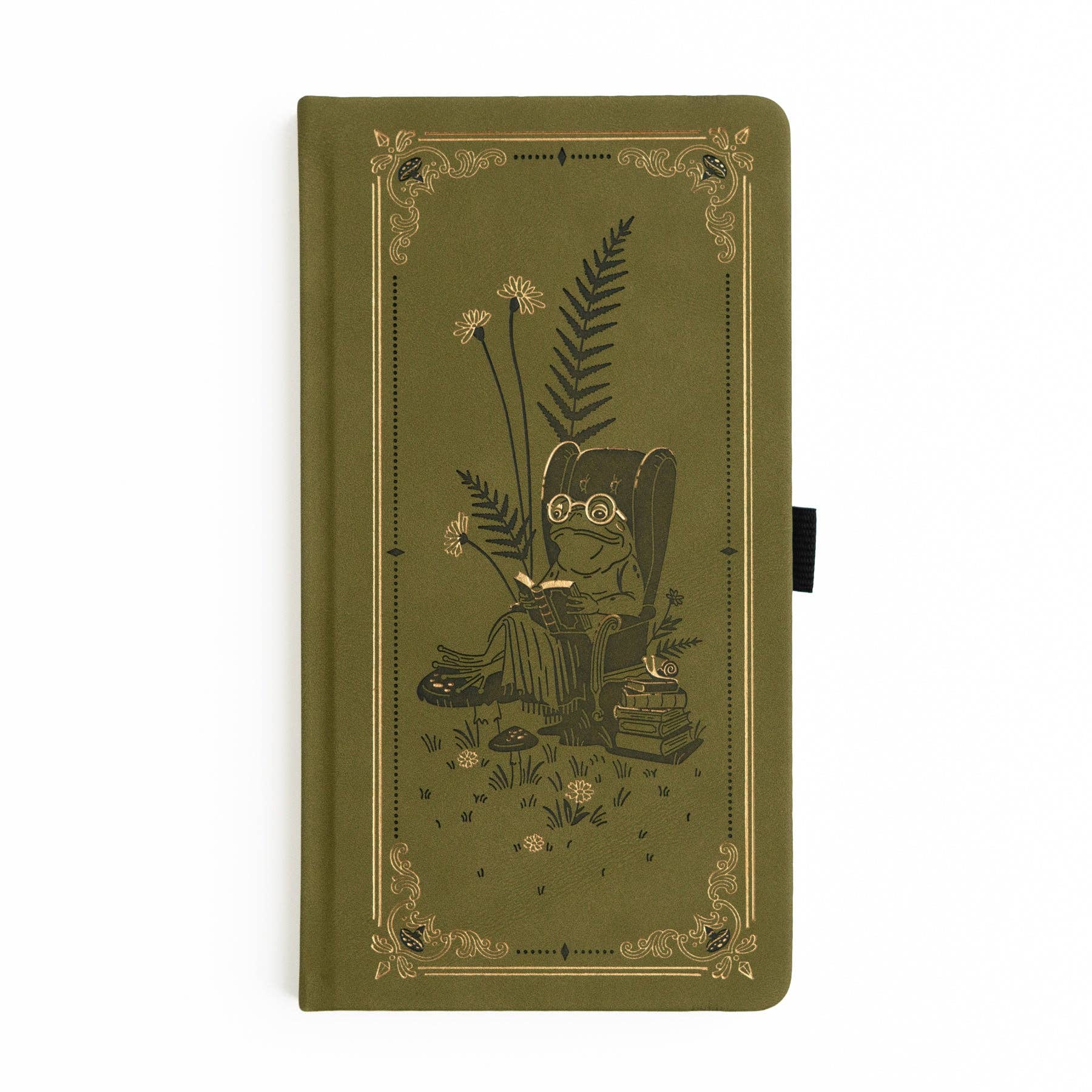 Literary Frog Hardcover Notebook