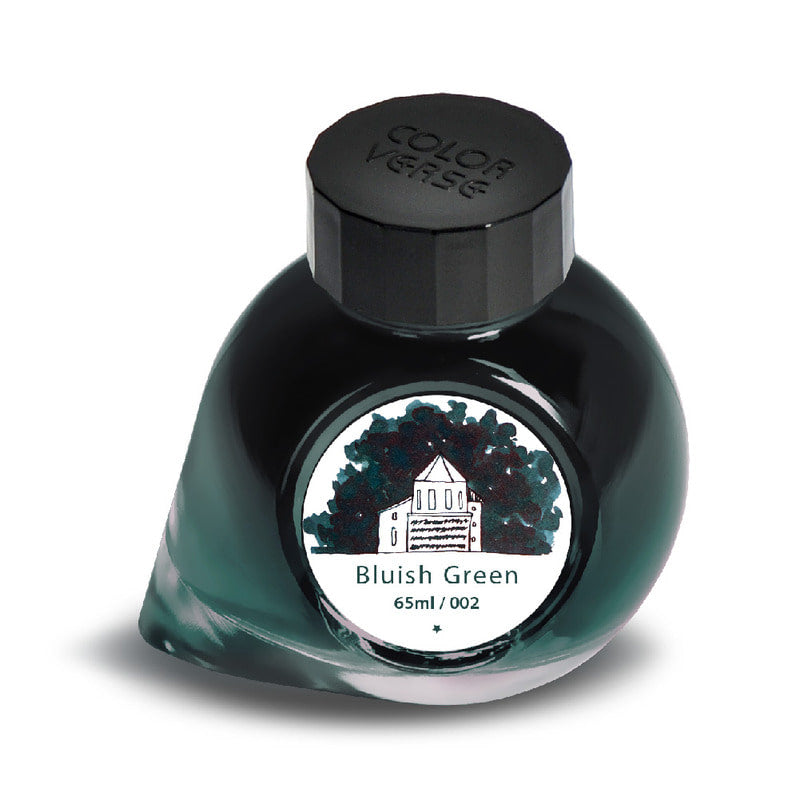 Bluish Green Fountain Pen Ink | Project Ink Vol. 1, No. 002