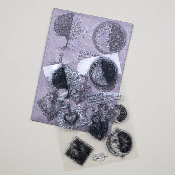 {coming soon!} Dichotomy Clear Stamp Set