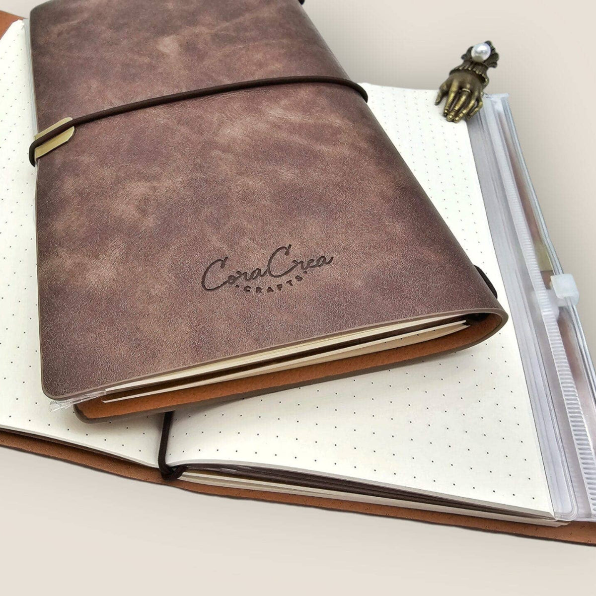 {coming soon!} Vegan Leather Travel Notebook