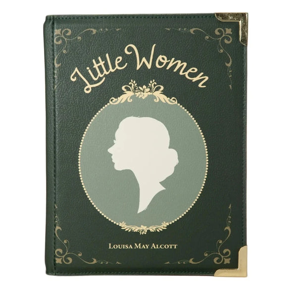 Little Women Green Book Art Handbag